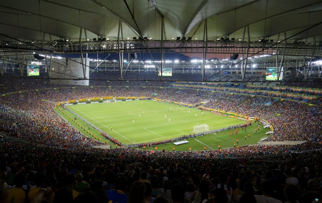 Inside the Maracanã Stadium